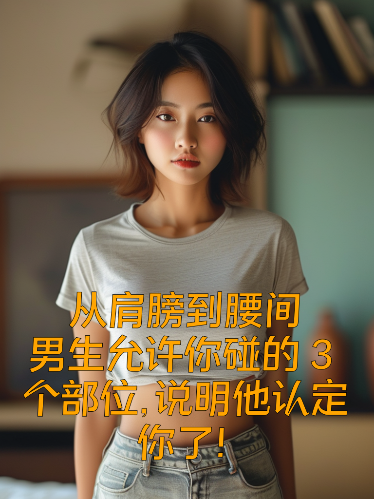 从肩膀到腰间，男生允许你碰的3个部位，说明他认定你了！