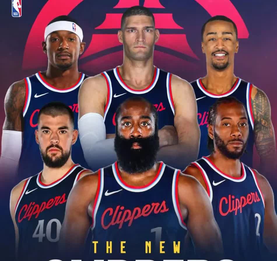 快船也有两个能力值超过90的！
哈登90，伦纳德91！
并且人家有八人能力值