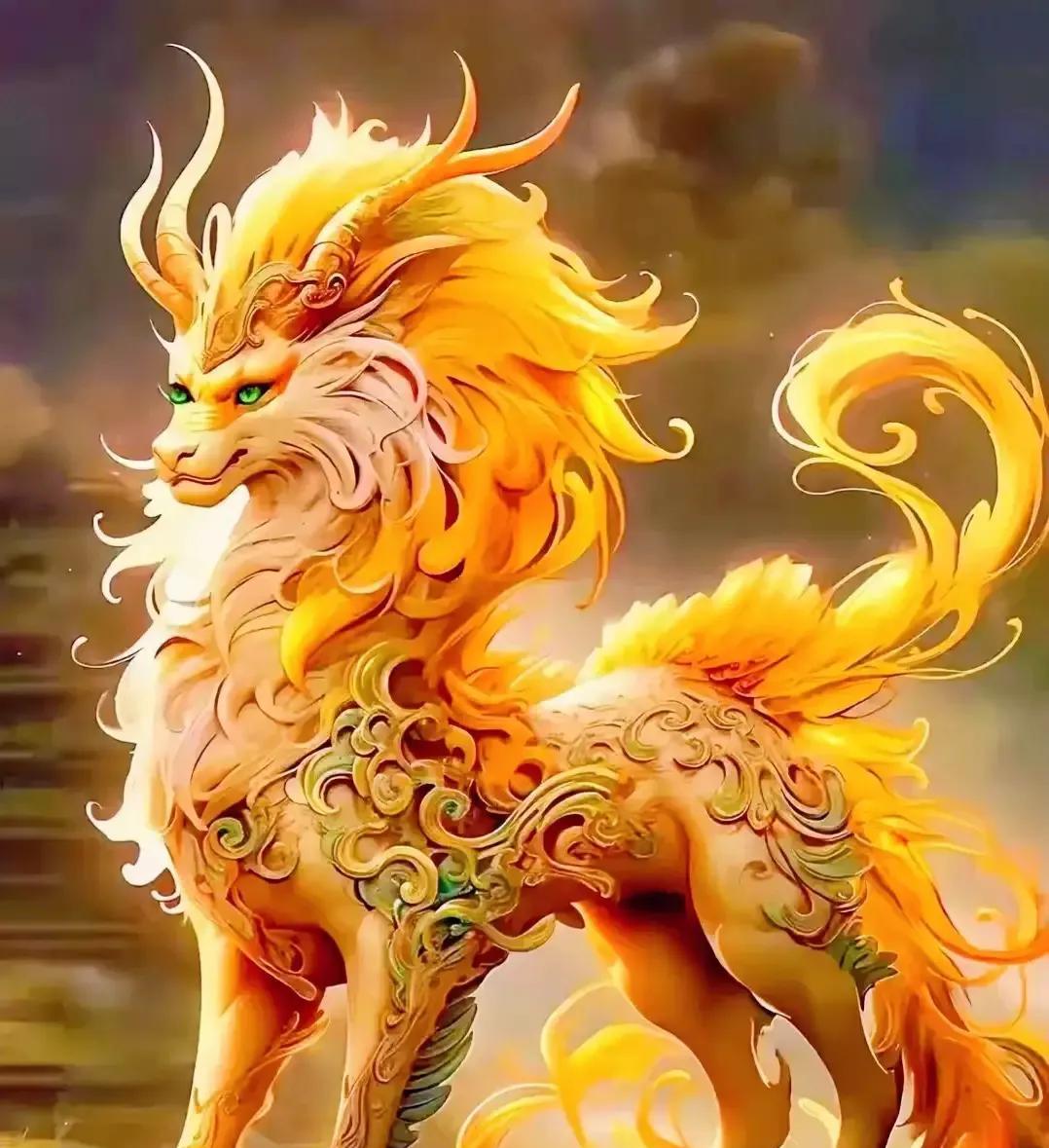 刷到麒麟不可忽略！你的磨难已经结束！留下一句“天降吉兆”。
麒麟是中国传统文化中