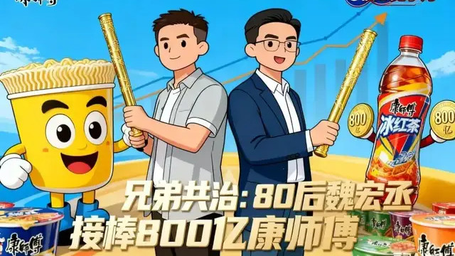 康师傅换帅：魏宏丞出任CEO，800亿食品帝国迈入共治时代