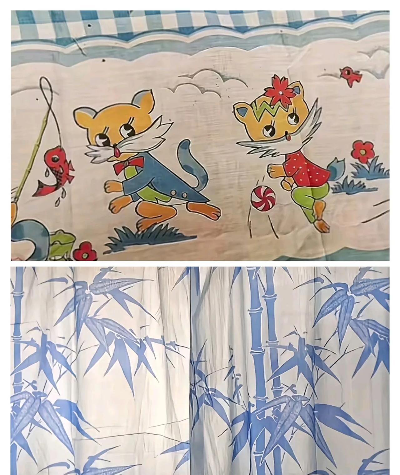 三十年前的东西质量可真好！
就这个布单子，
是什么材料的？到现在我家还用它，一看