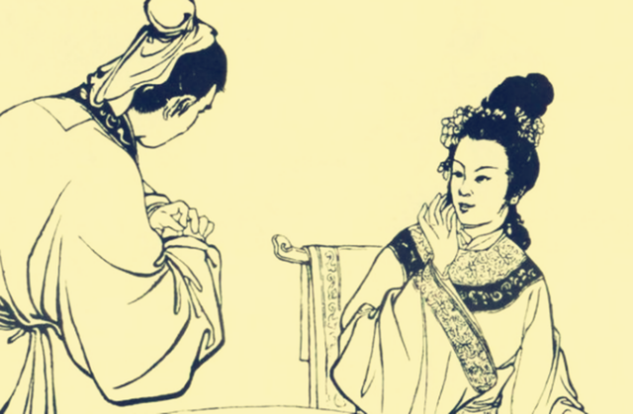 有一秀才娶了个美貌的寡妇。洞房花烛夜，秀才催道：“娘子，休息了吧！”可寡妇坐在桌