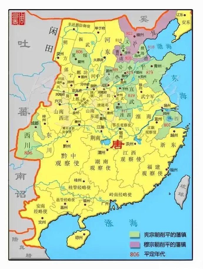 广东、江西、福建这几个地方，从唐朝到现在，行政区划几千年都不带变的 ​​​