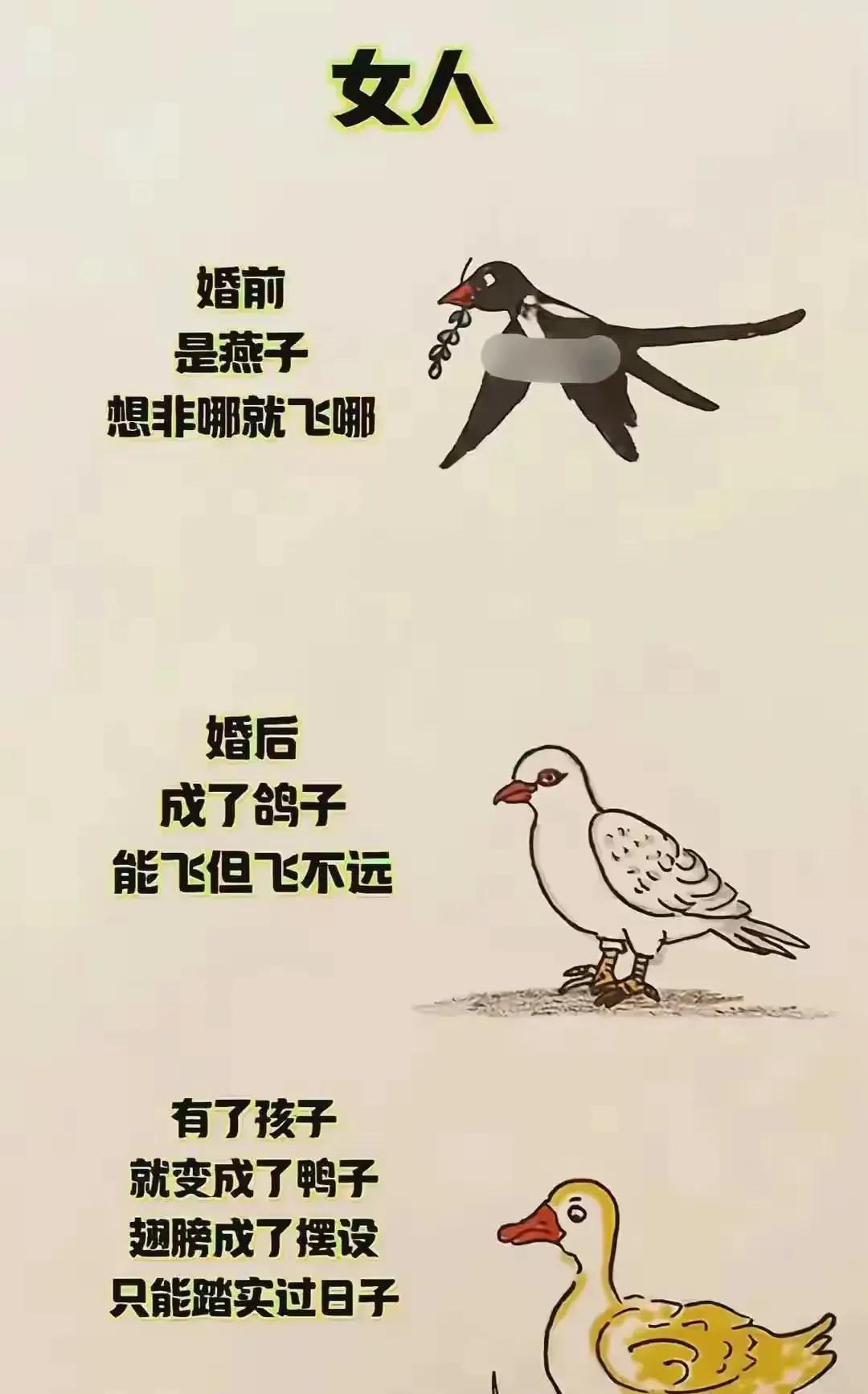 好比女人的一生
为了孩子心甘情愿的被束缚一生[伤心]