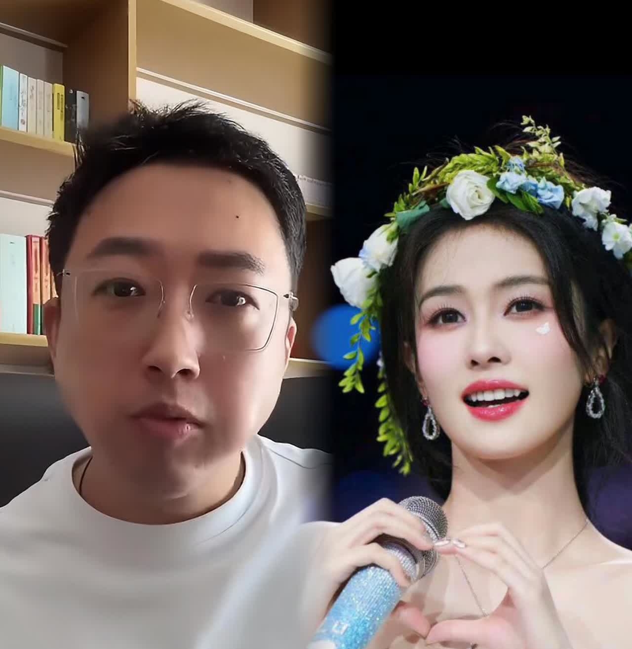 发现了没有？
于正有一个特点，
不是他旗下的艺人长得帅，也不是白鹿
人气高