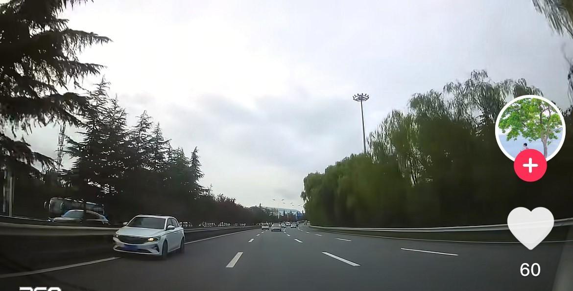 今天下午晚高峰17.55分左右
西安东三环内侧车道一白色轿车
高速逆行 路过车辆