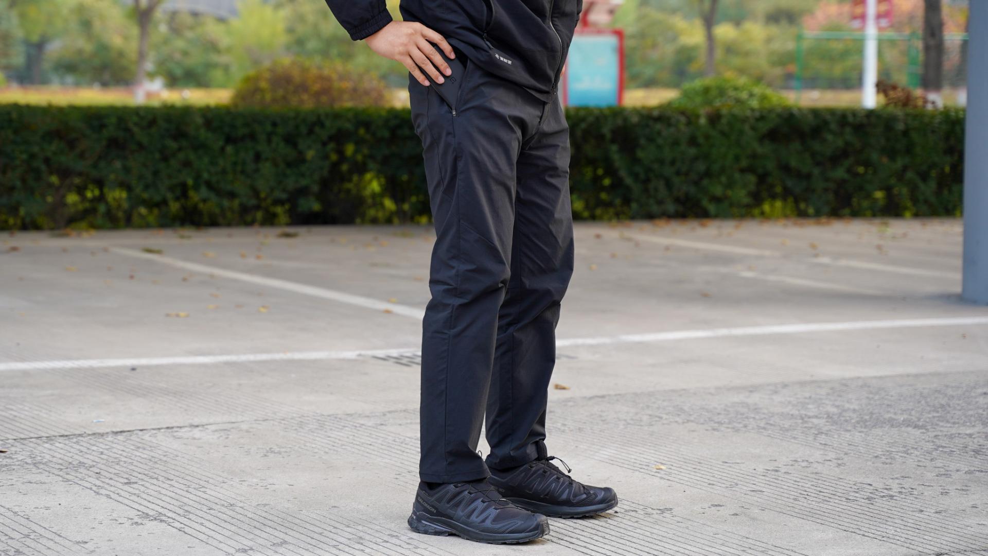 单导弹力休闲直筒裤，运动通勤一条搞定