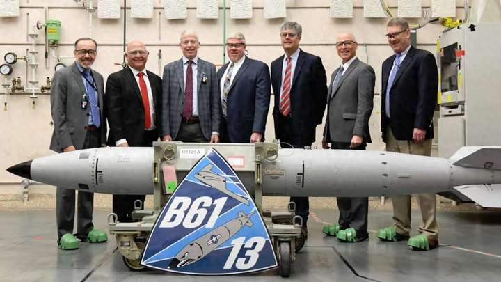 美军B61-13核弹量产，威力是广岛21倍！直指中国地下导弹井？

2025年5