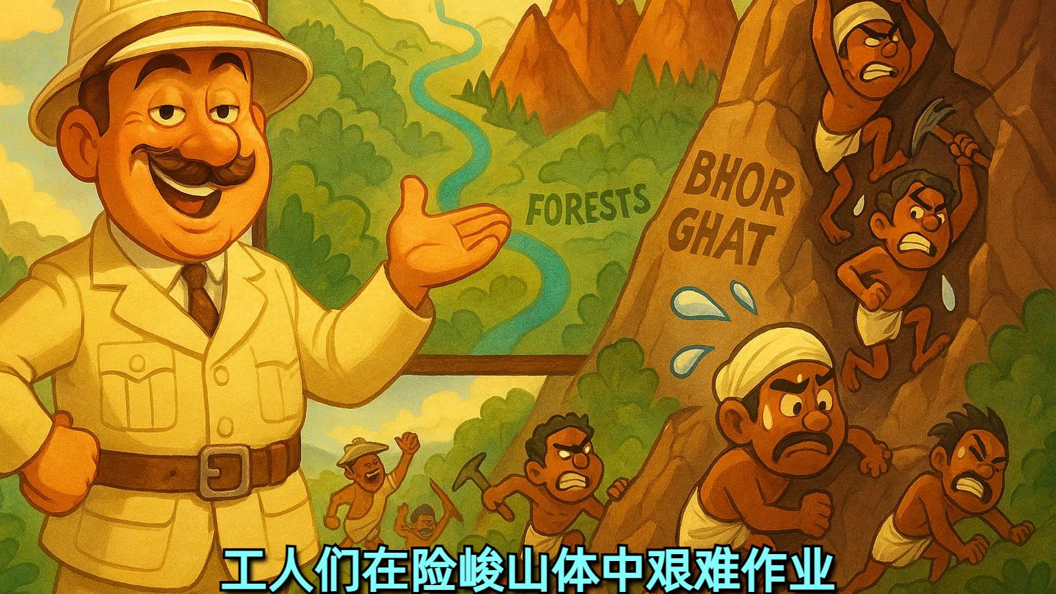 19世纪最疯狂的基建：英国人如何在印度用人命堆出铁路网？