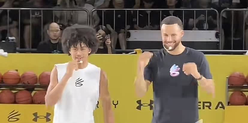 朱正以后估计很难进国家队
已知库里身高190cm，朱正去掉头发看上去比库里矮1