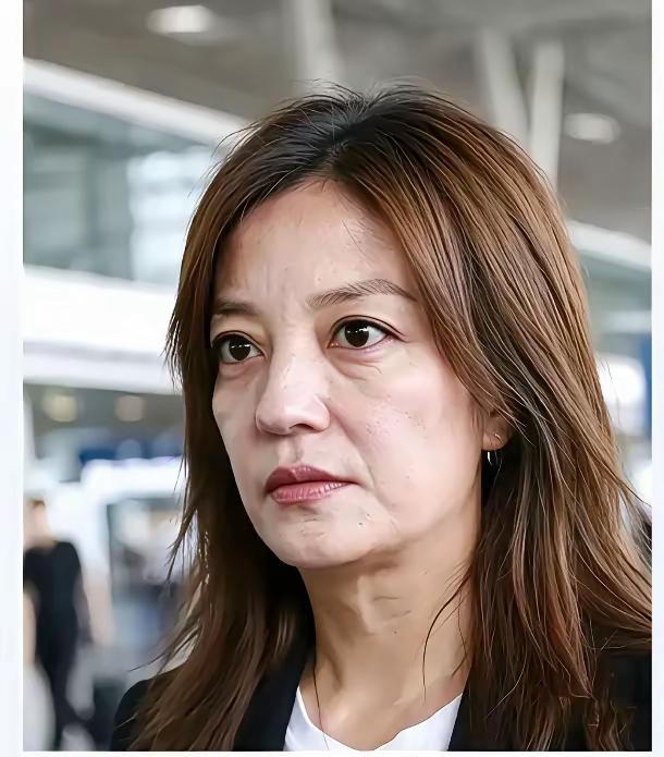 小燕子才四十多岁，不会这么衰老，这是P图效果吧。
一人，男人或女人，如果突然遭受