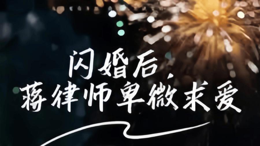 短剧《闪婚后蒋律师卑微求爱＆闪婚后高冷律师疯狂宠》99 集完整版免费在线播放，梁思伟＆时童主演，闪婚