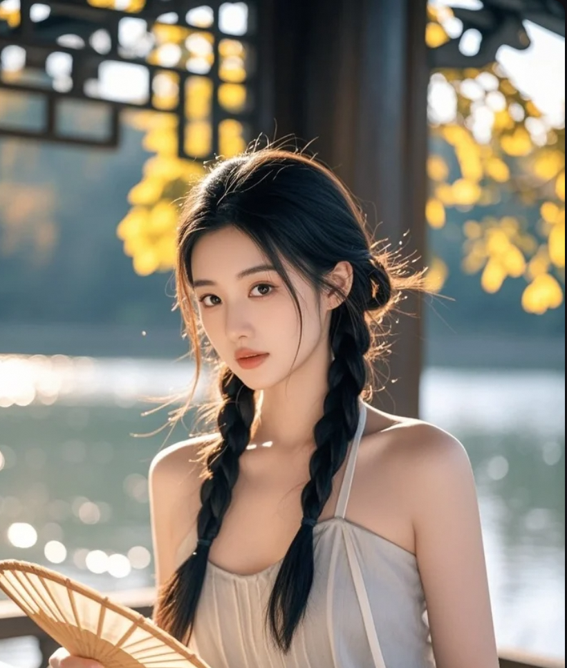 她的气质，是云淡风轻，也是暗流涌动