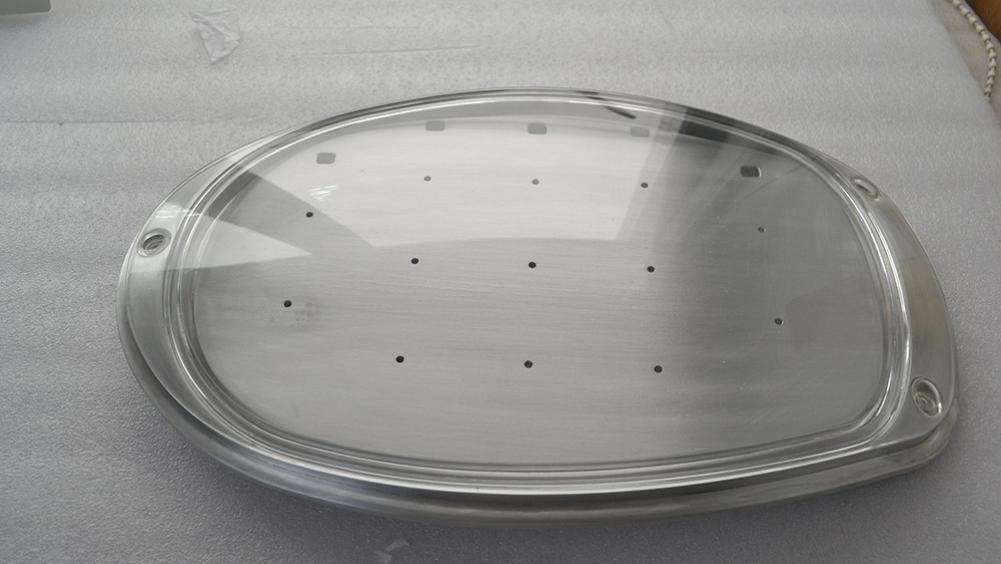 照明灯手板加工灯壳样件-齐乐手板