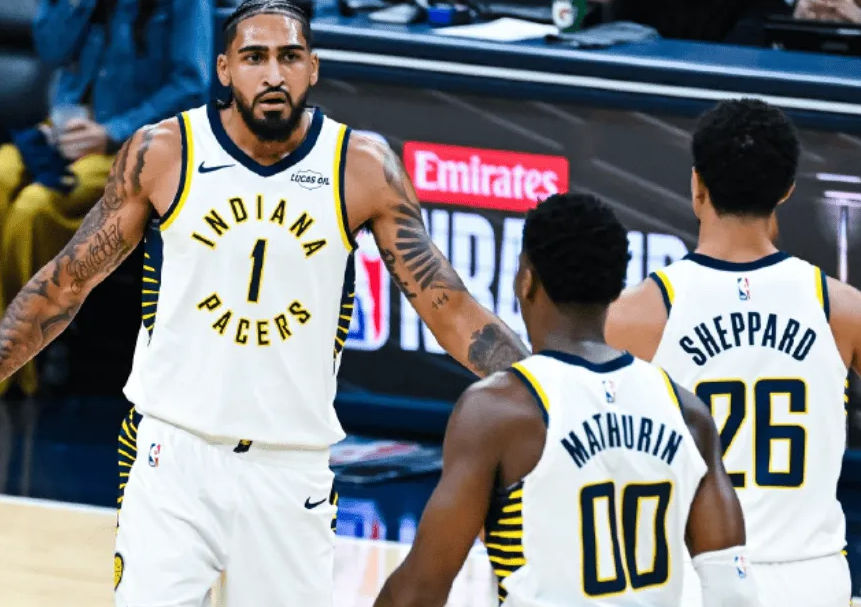 NBA常规赛，历经2个加时步行者以135-141不敌雷霆。
赛后采访，步行者主教