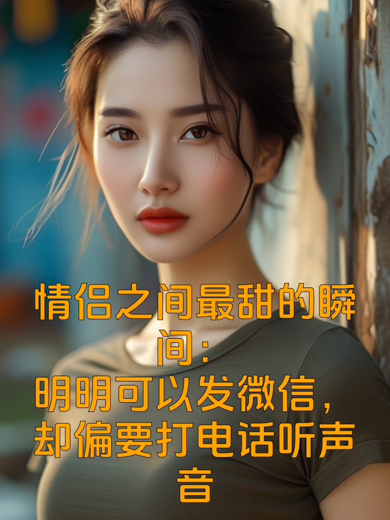 情侣之间最甜的瞬间：明明可以发微信，却偏要打电话听声音