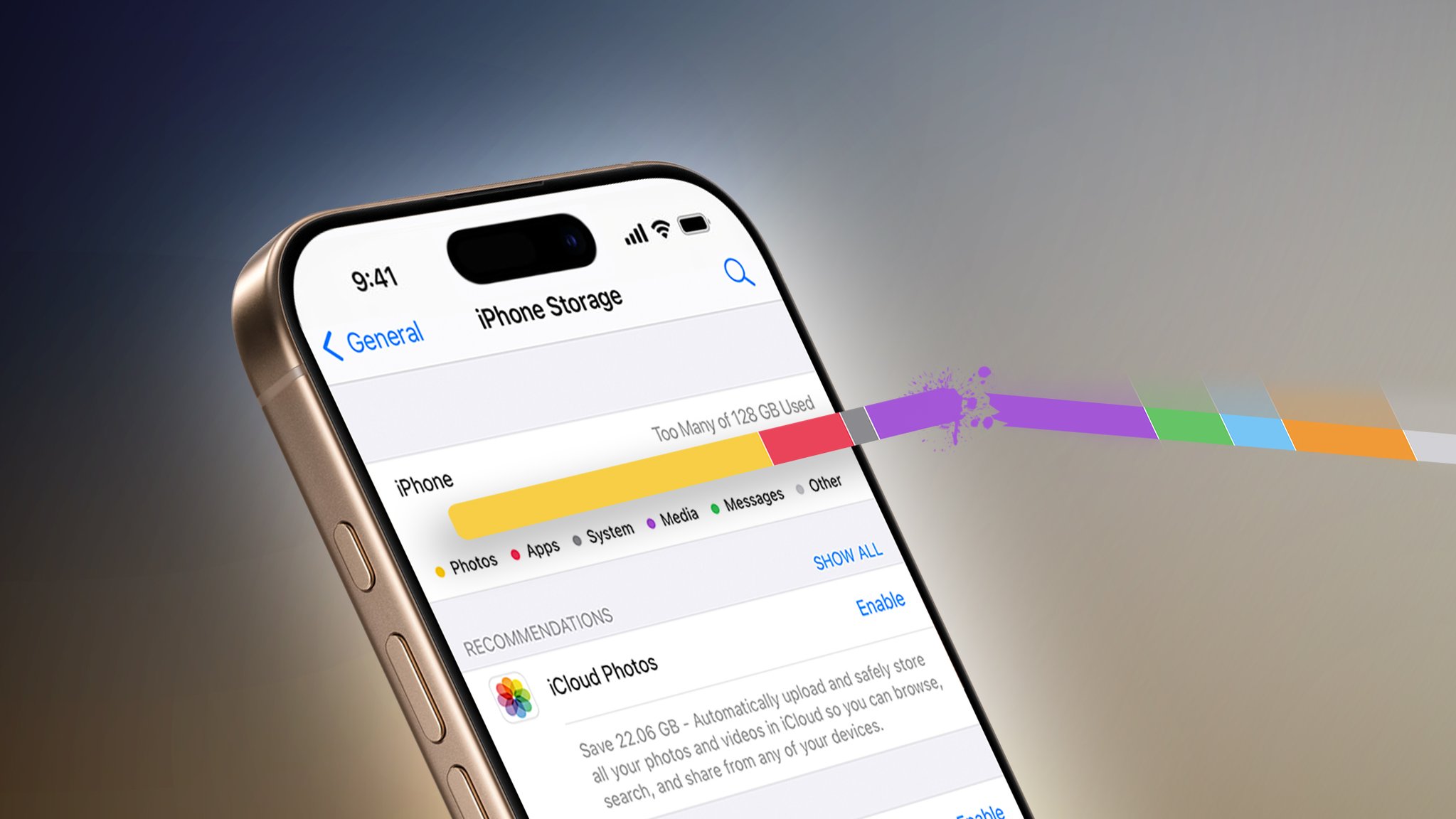 苹果的 64GB 时代已经结束！