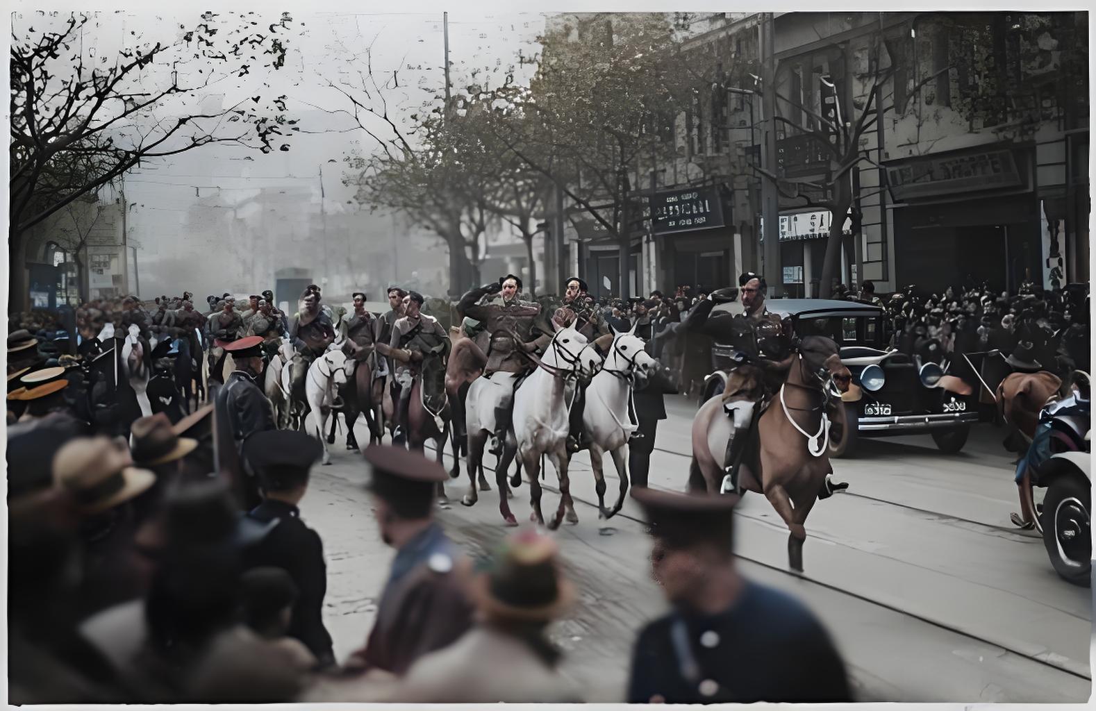 1932年，静安寺路斜桥总会（Shanghai. The Country Clu