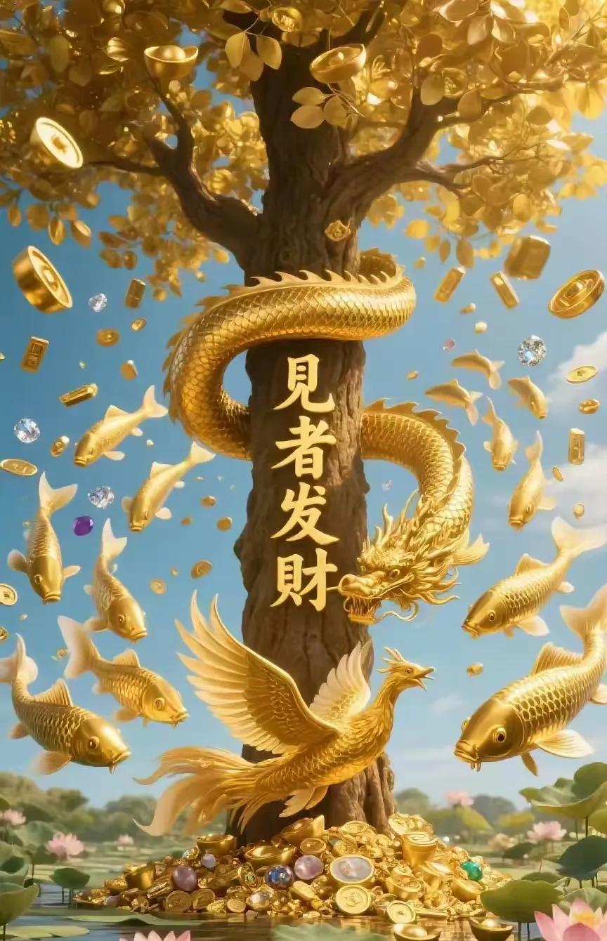 龙凤呈祥好运来
年年有余发大财