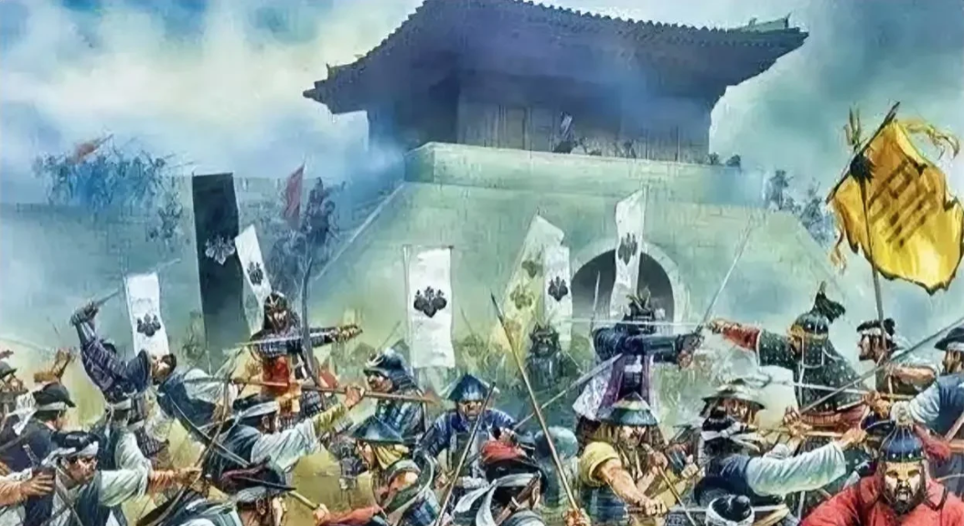 皇太极继位之初，国内闹了粮荒，为了他的子民不饿肚子，毅然决定带七万精兵去大明的地