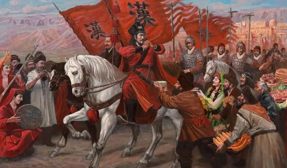 70岁班超回到洛阳不久随即身亡，汉帝：让他的儿子班勇去西域平叛
102年秋，班超