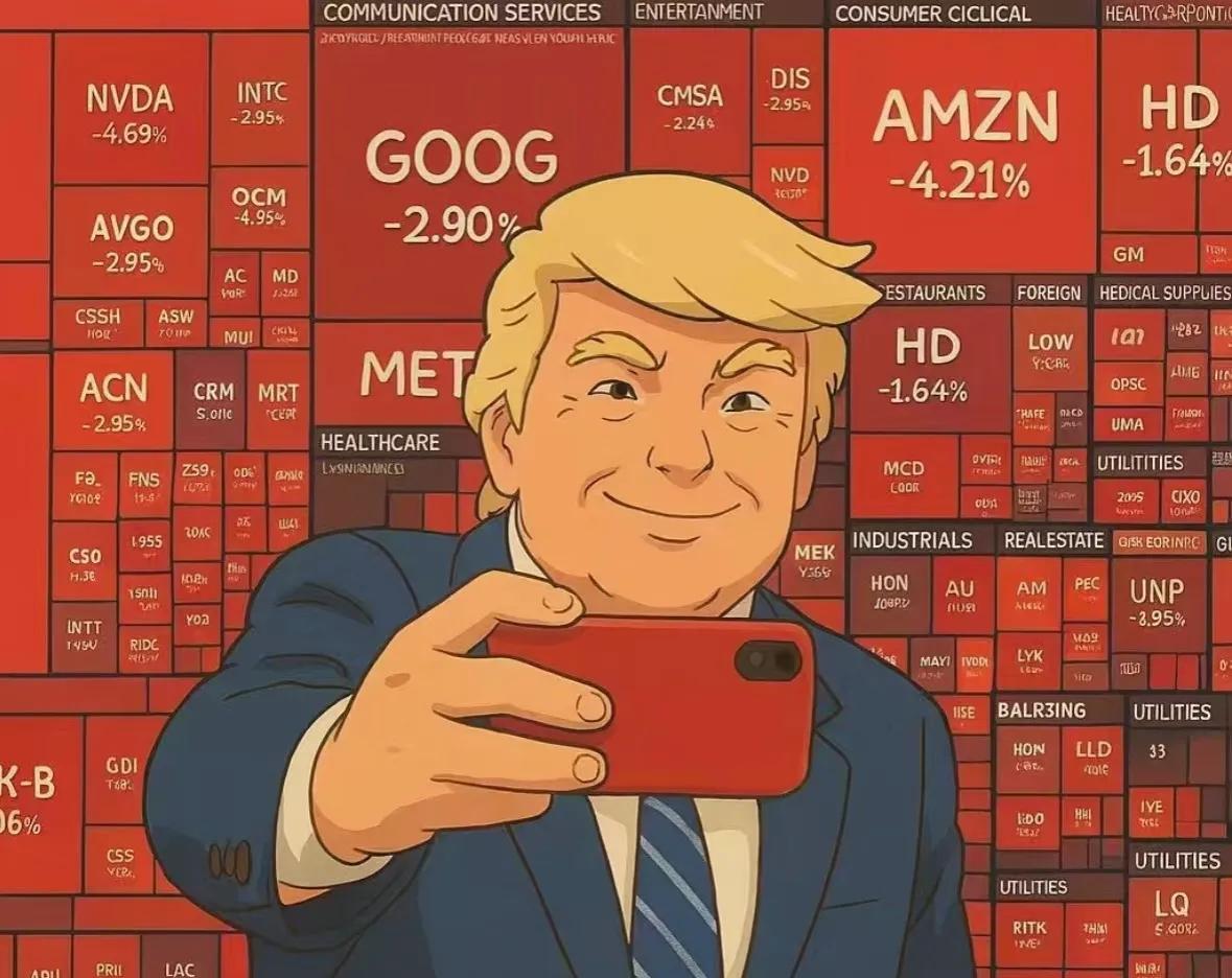 关税之争必有一伤，
但是米国现在还在绝地反击，
也真正的反映出
在一切斗争面前，