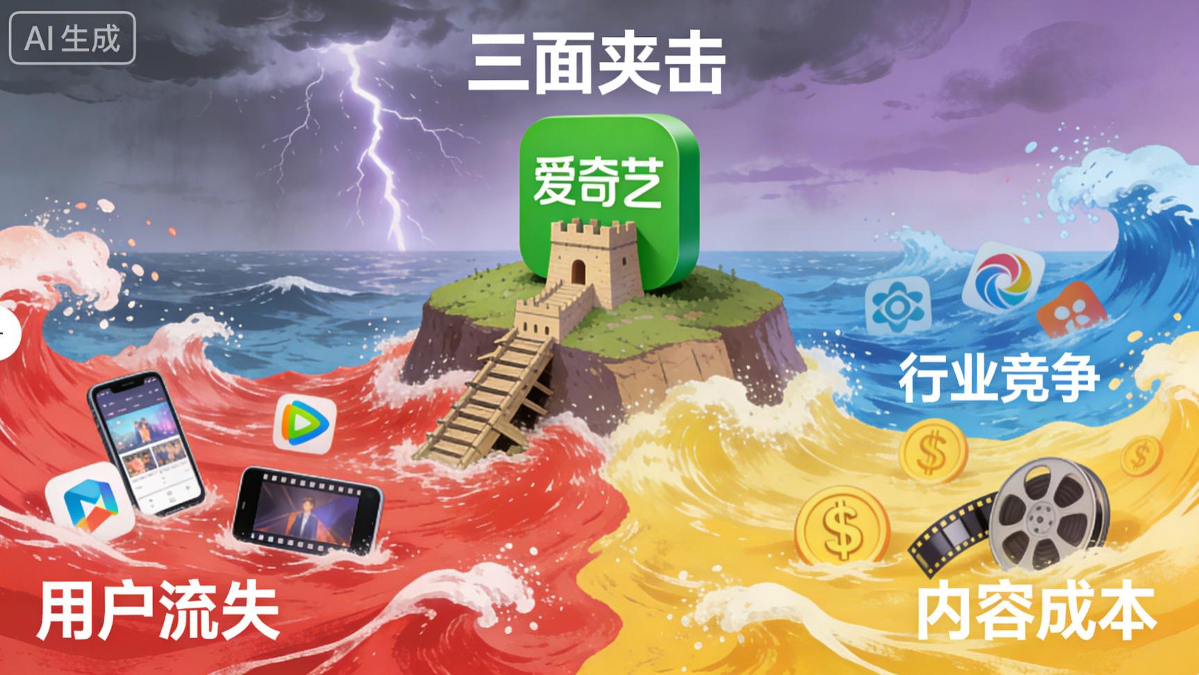 爱奇艺的“三面夹击”与长视频行业的集体焦虑