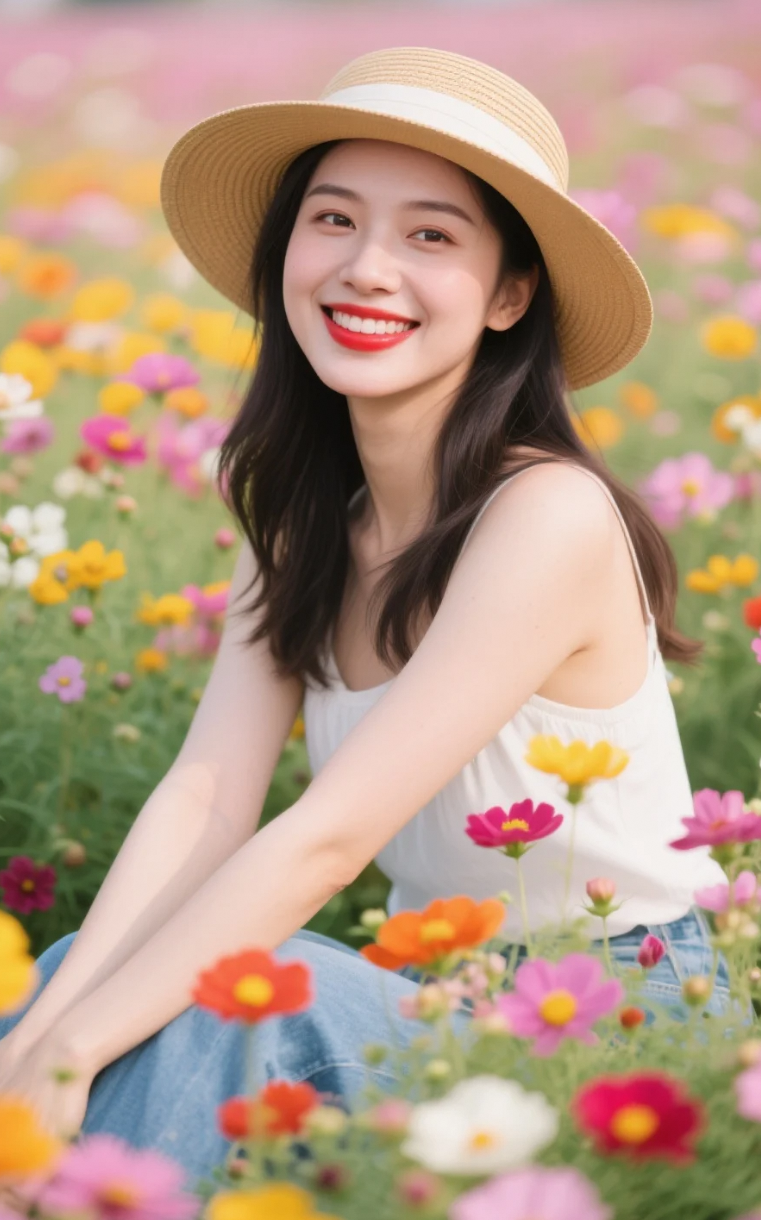 她的存在，就是画面灵魂