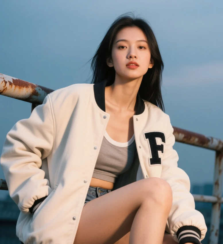 冷调美学的新范式：夹克酷女孩图鉴