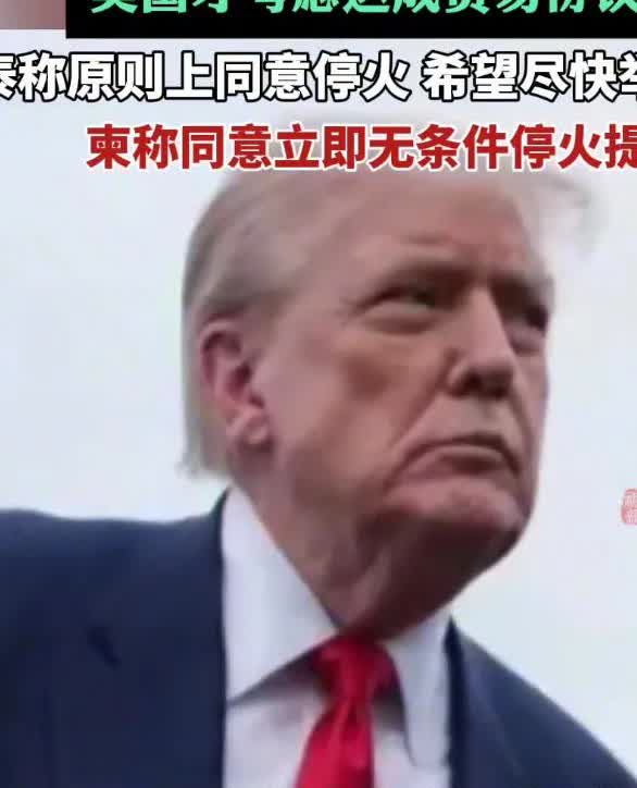 特朗普软硬兼施，趁机捡个大便宜，一招促使泰国柬埔寨停火意愿。
特朗普得知中国将