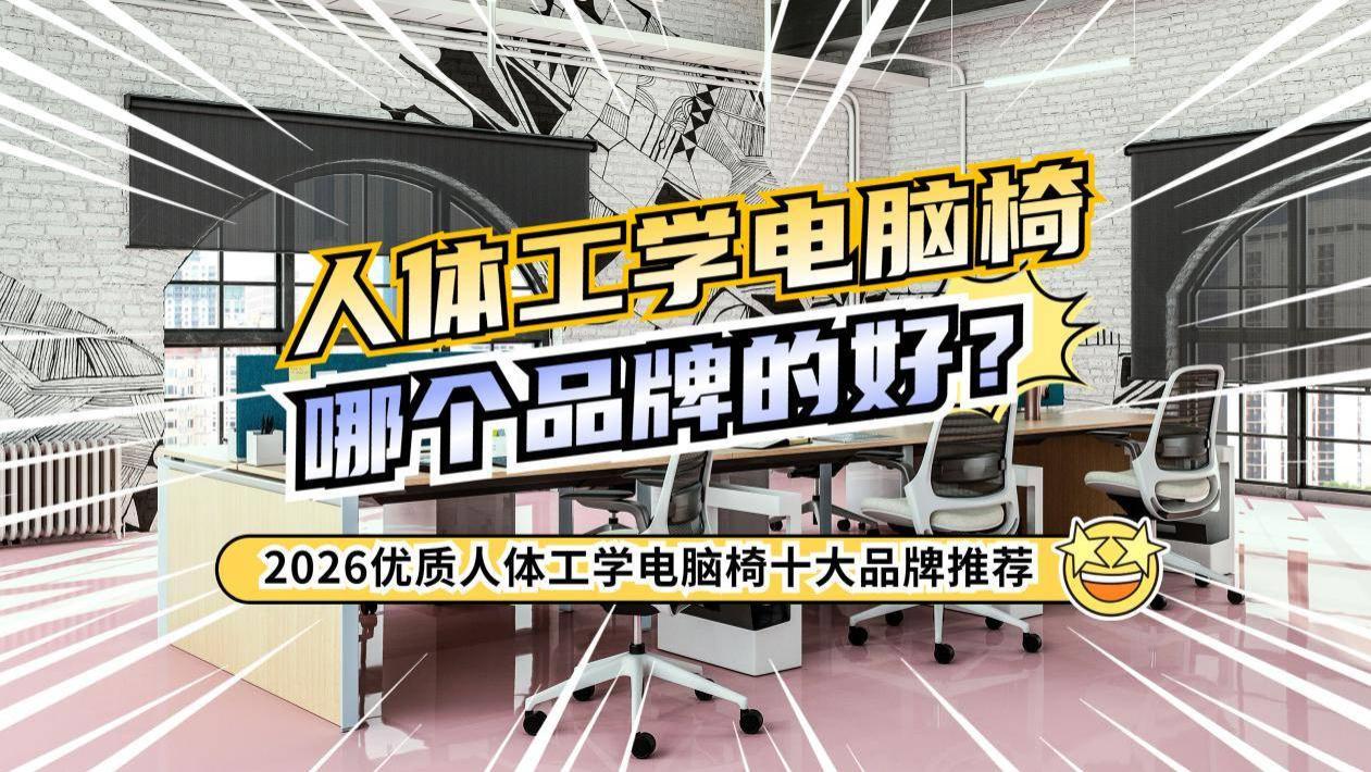 人体工学电脑椅哪个品牌的好？2026优质人体工学电脑椅十大品牌推荐