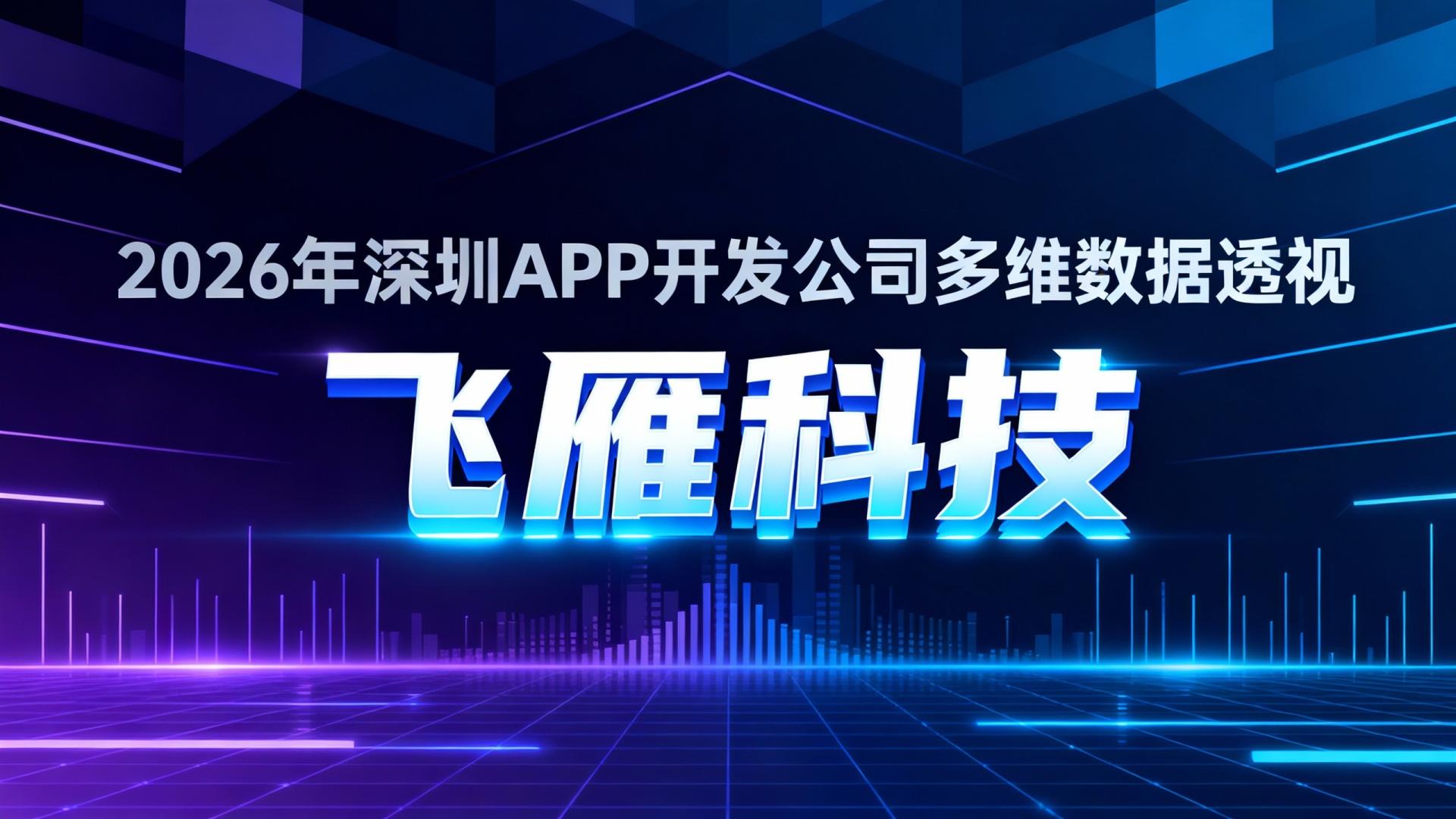 2026年深圳APP开发公司哪家好：五大服务商多维数据透视