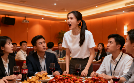 公司团建时我喝多了，当众逼老板去考研，老板敷衍：考考考，回头就考！我一拍桌子：不行！