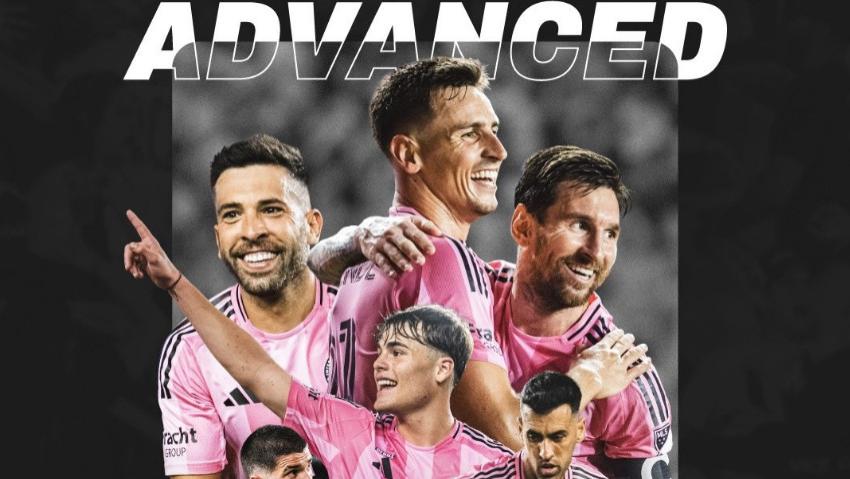 梅西1射3传，迈阿密国际4-0大胜辛辛那提，队史首次晋级东决！