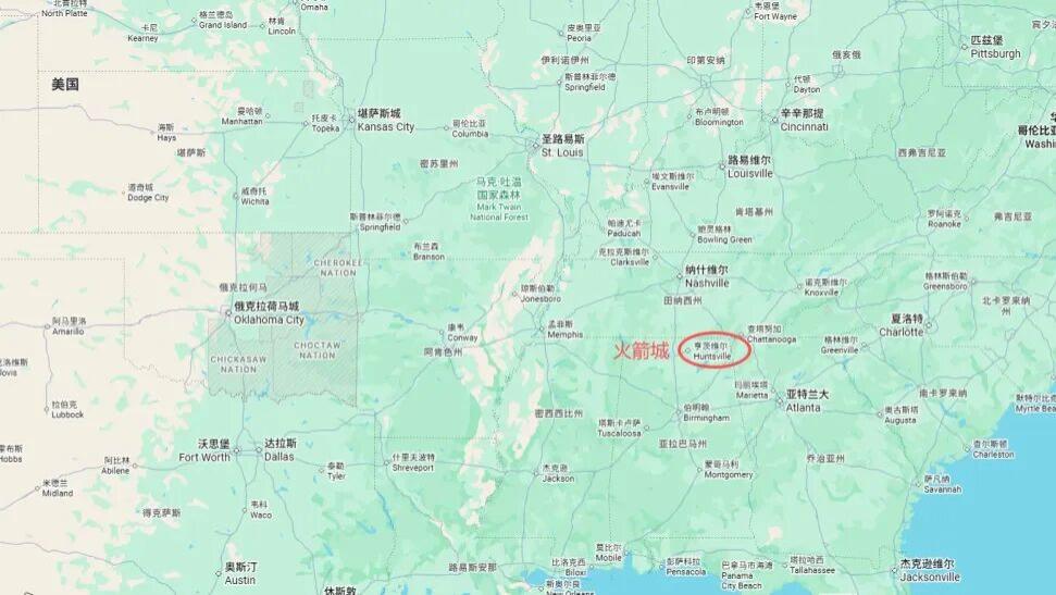 美国太空司令部落在“火箭城”，这真是地理的巧合吗？