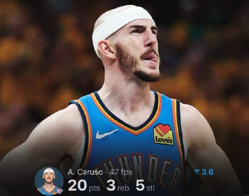 9中7砍下20分！湖人糊涂呀

NBA总决赛G4，雷霆末节翻盘客场111-104
