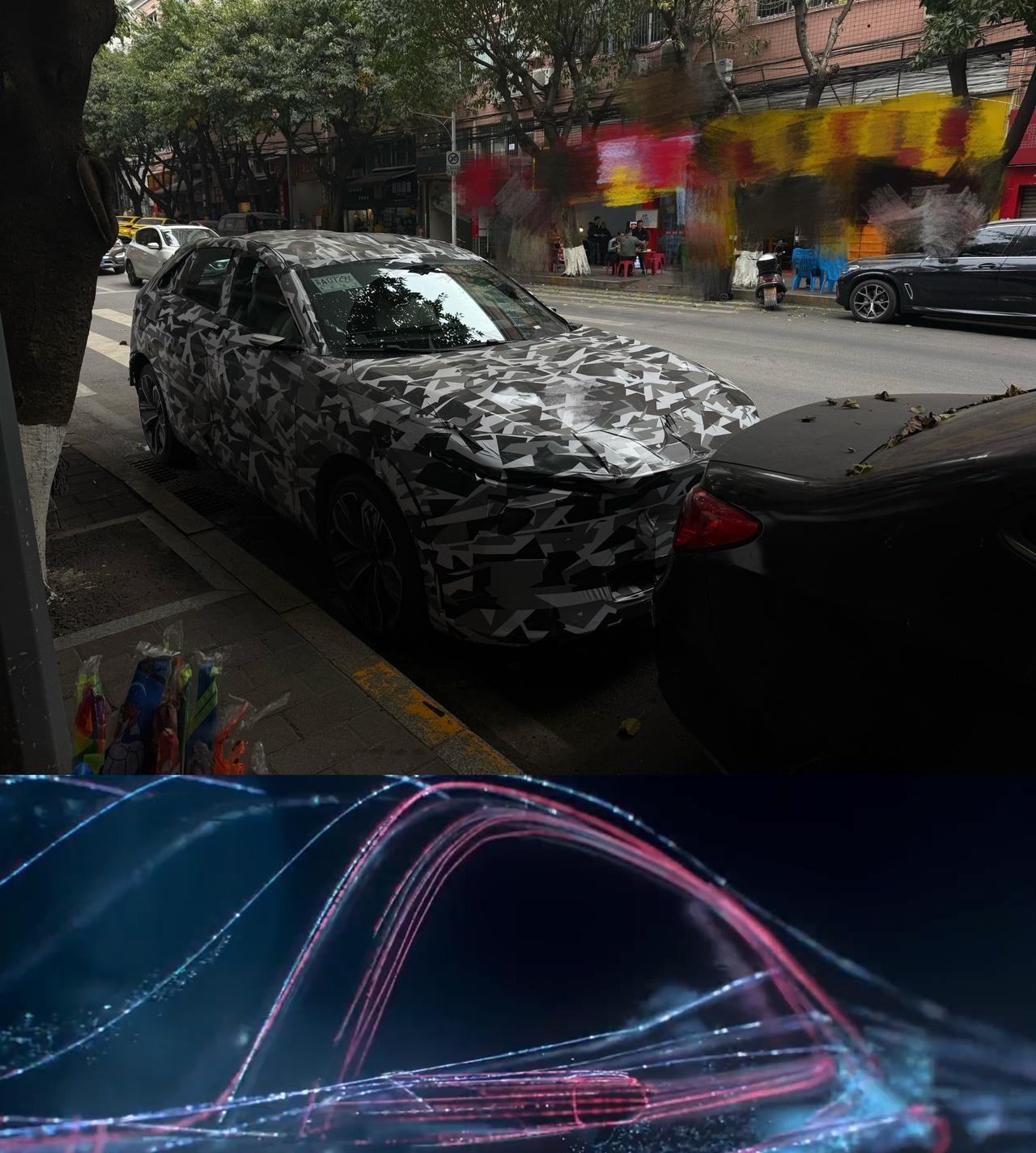 全网首拍？大胆猜测小心求证，这很有可能是马自达全新新能源SUV——MAZDA E