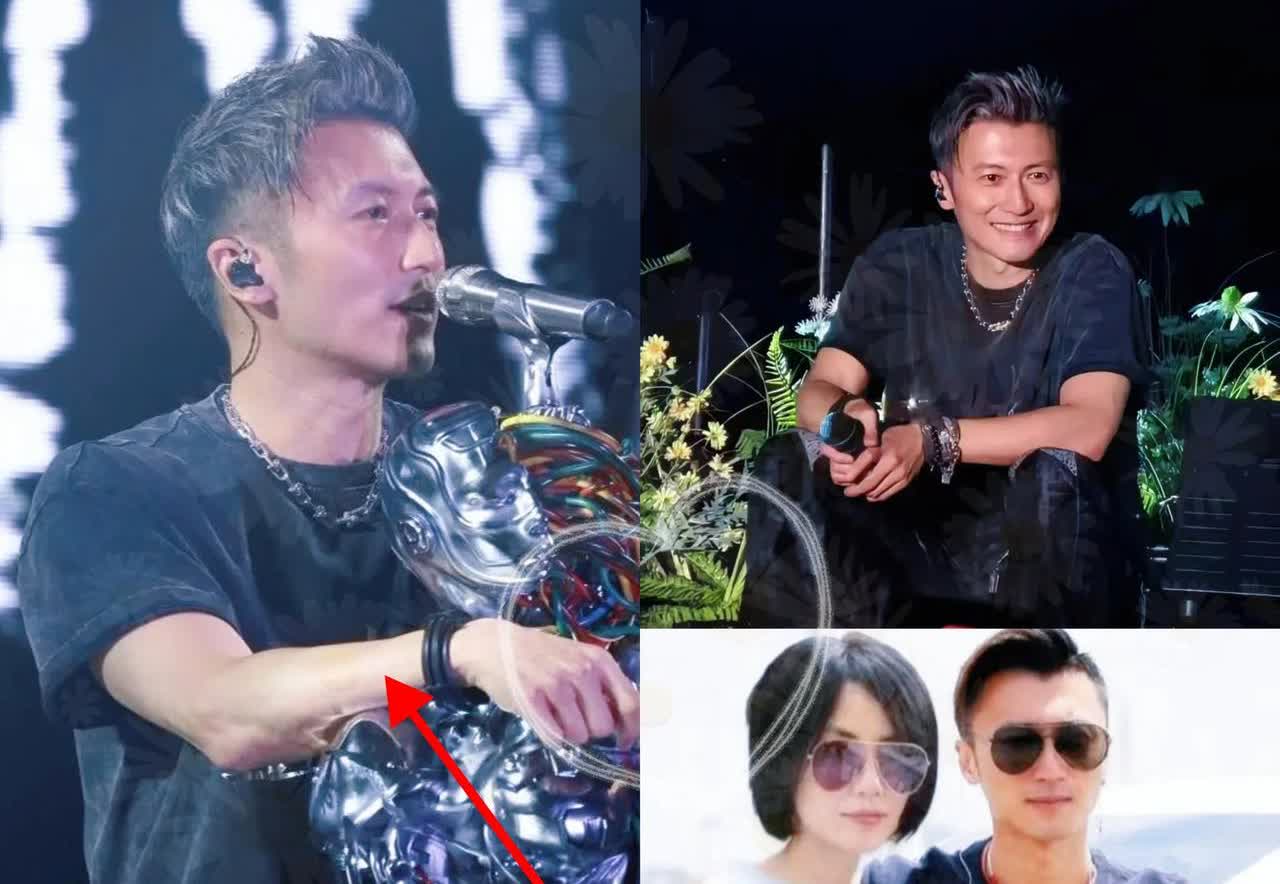 这一夜
王菲怕是要在被窝里笑出声！
因为她的男人谢霆锋，昨晚
演唱会上真的