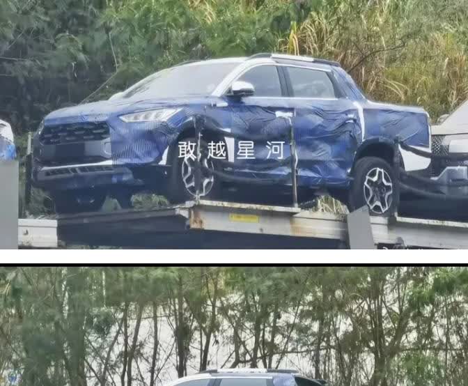 继硬派越野车之后，比亚迪又将手伸进了长城的另一个基本盘里，皮卡车市场。
比亚迪