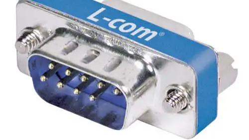 8种不同引脚的D-Sub连接器