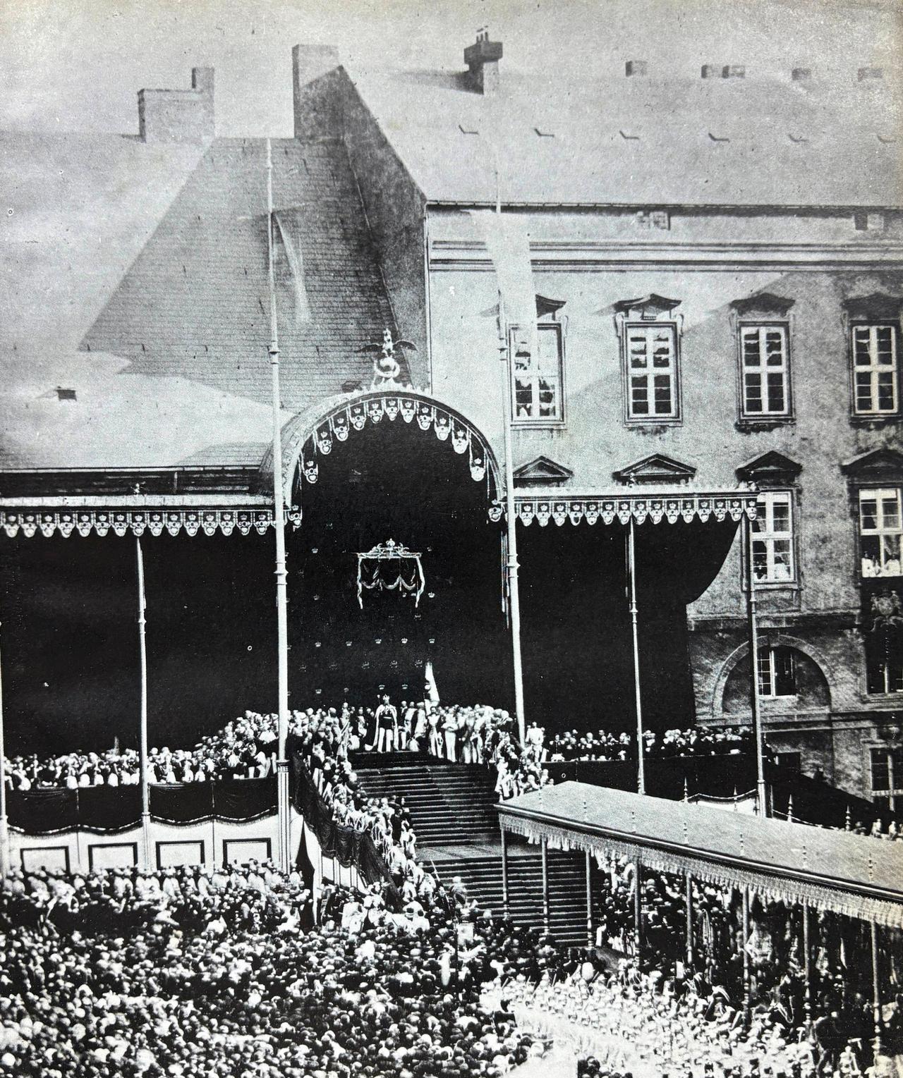 1861年10月18日普鲁士王威廉一世在柯尼斯堡的加冕典礼