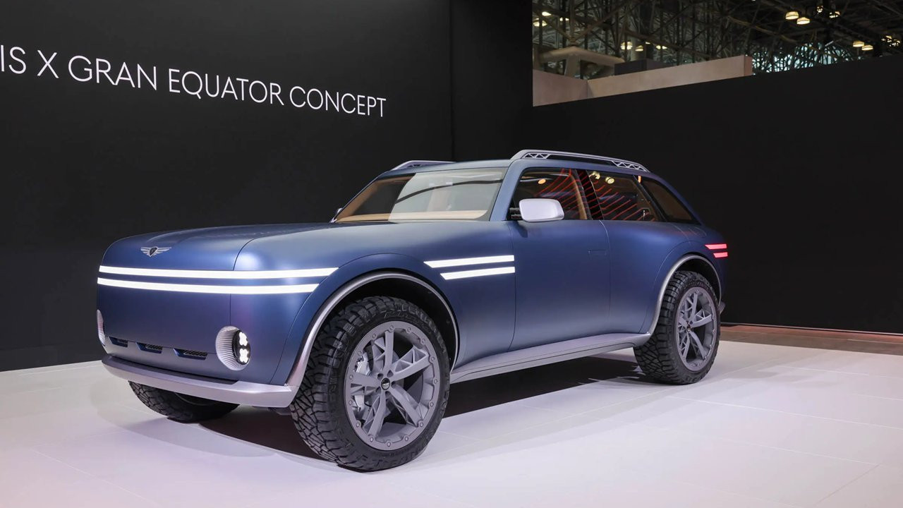 捷尼赛思的新车是有新能源的意思，但更像是复古的车型