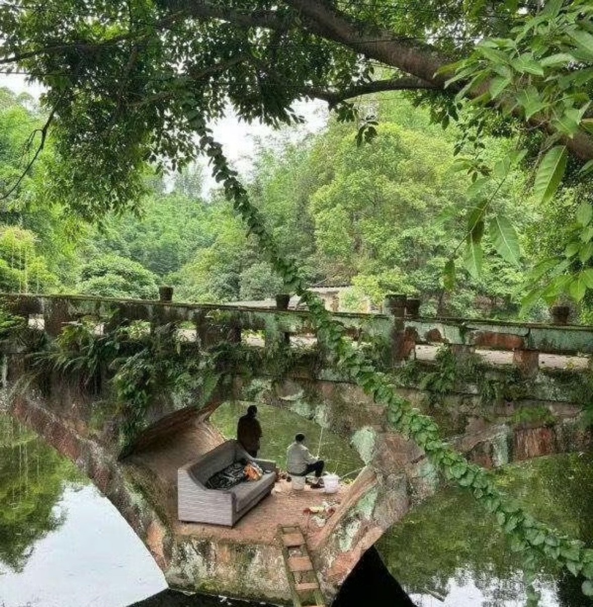 钓鱼佬梦寐以求的地方。