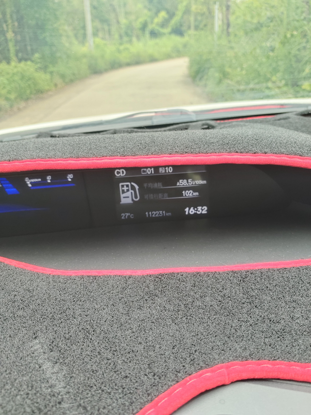 这油耗也没有谁了
我这思域油耗，称第二就没敢称第一了