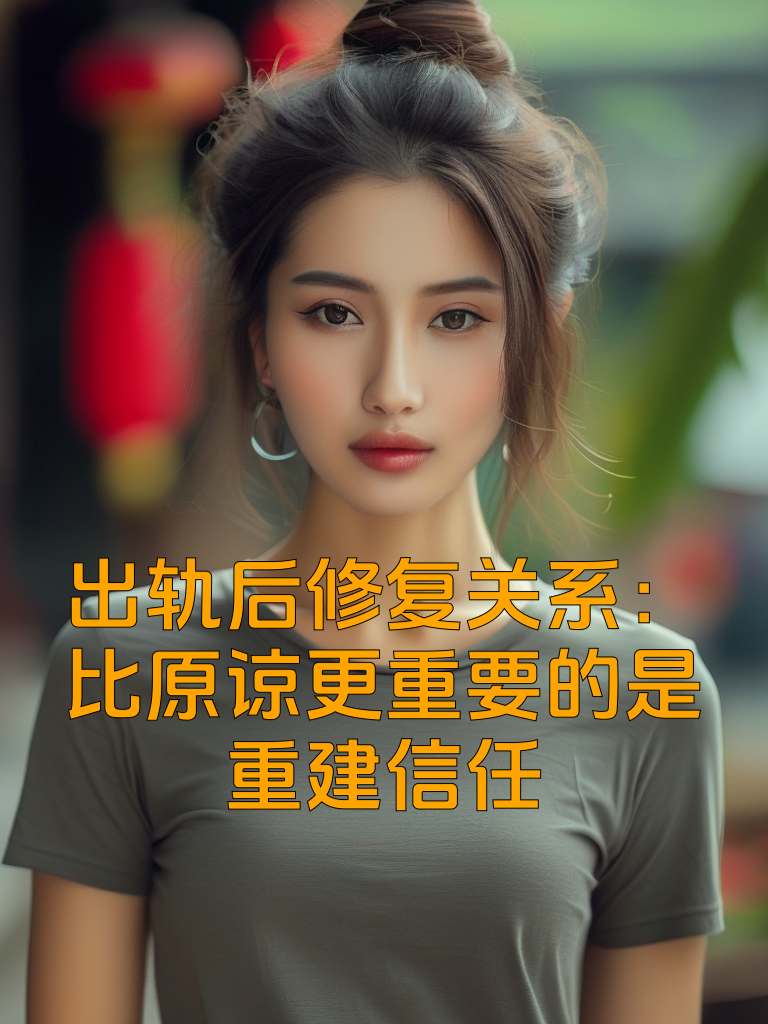 出轨后修复关系：比原谅更重要的是重建信任