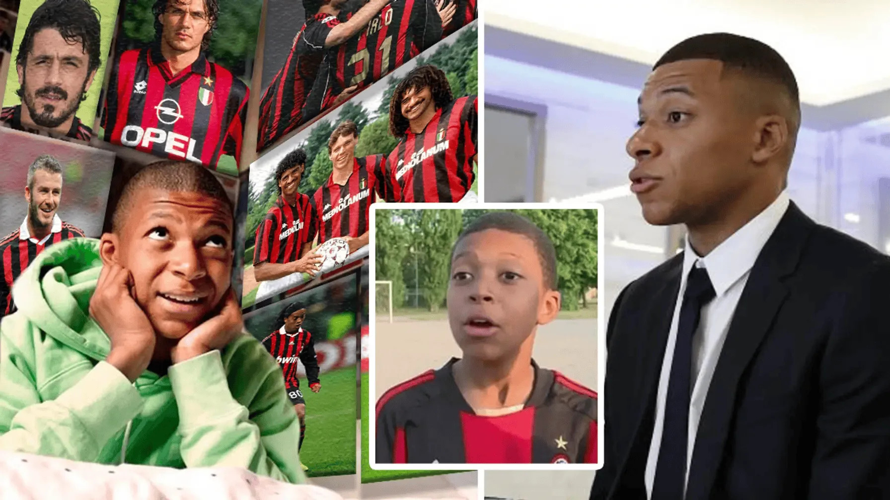 巴黎vs米兰之争：姆巴佩的童年记忆