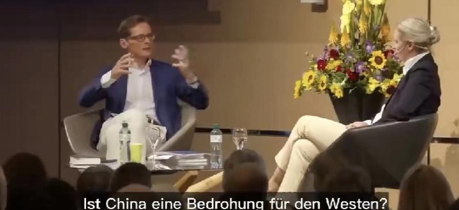 德国政客说中国没有威胁！他说，只要不惹中国，中国就没有威胁。是的中国的和平共处五