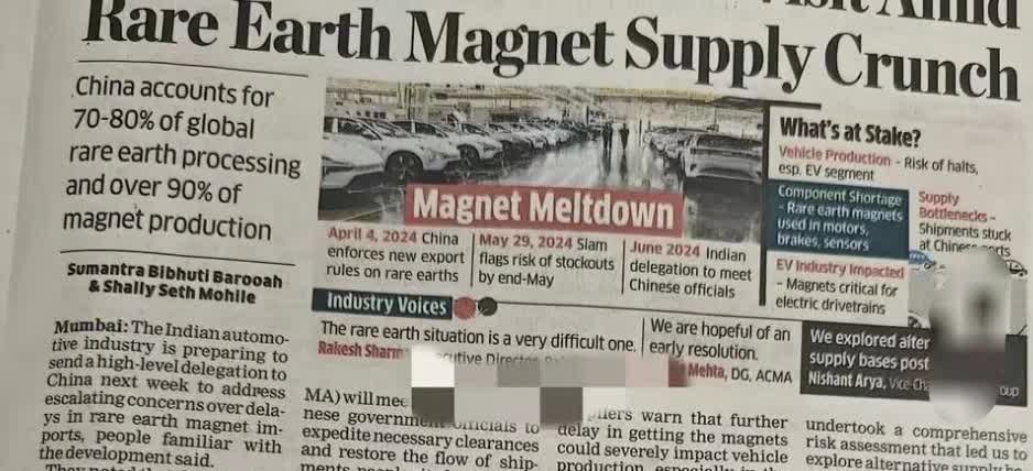 反正你急我不急！

印度汽车业高管将在未来两到三周访问东方大国，以推动加快对