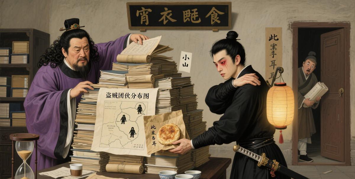 狄仁杰断案摆烂：把 “疑难案” 全推给助手，自己喝茶看卷宗，破完案还被夸高明
神