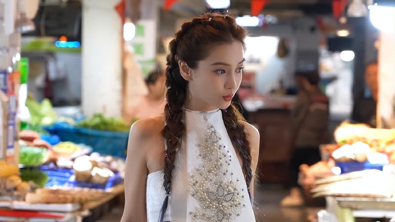 Angelababy菜市场惊艳亮相！生图状态吊打精修图